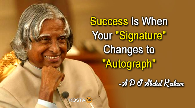 Success Vs Failure Stories Quote Apj Abdul Kalam Motivational