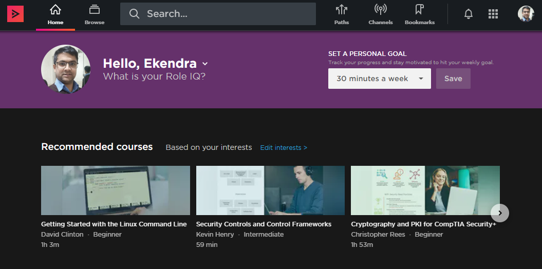 Free access to PluralSight Skills account