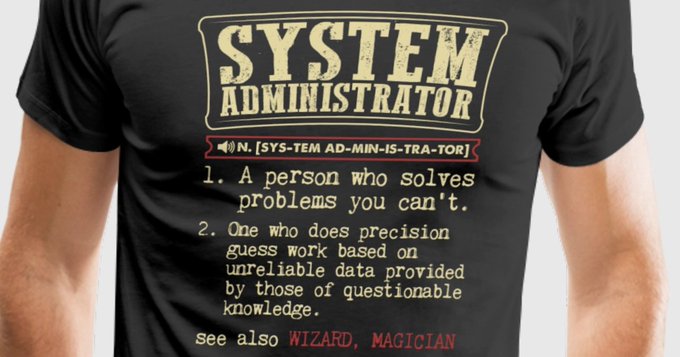 Who is System Administrator?