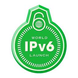 World IPv6 Launch Badge