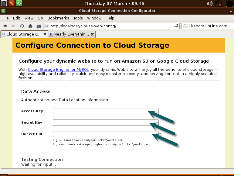 Configure your dynamic website to run on Amazon S3 or Google Cloud Storage